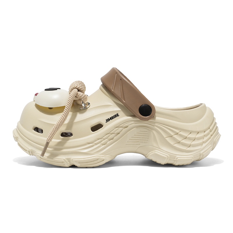 Сабо женские King Jinmai, Beige Brown