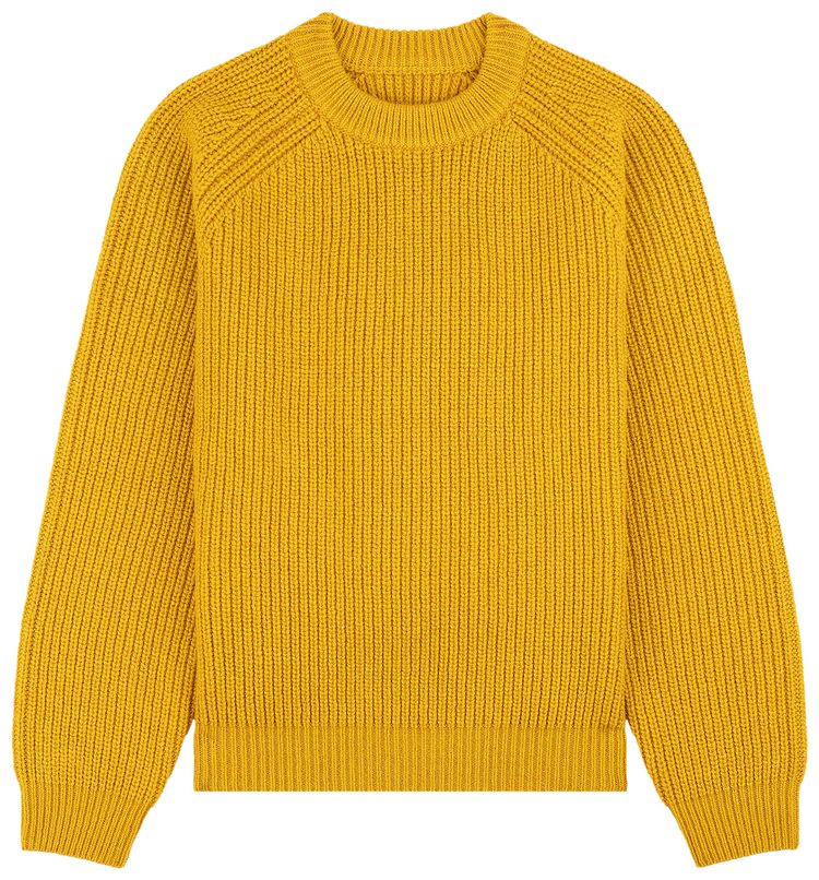 

Свитшот Aimé Leon Dore Heavyweight Shaker Stitch Crewneck, желтый