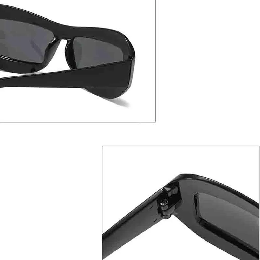 

Большие квадратные солнцезащитные очки для женщин, модные солнцезащитные очки для активного отдыха, очки с защитой от ультрафиолета UV400, SUN880 Generic, C2