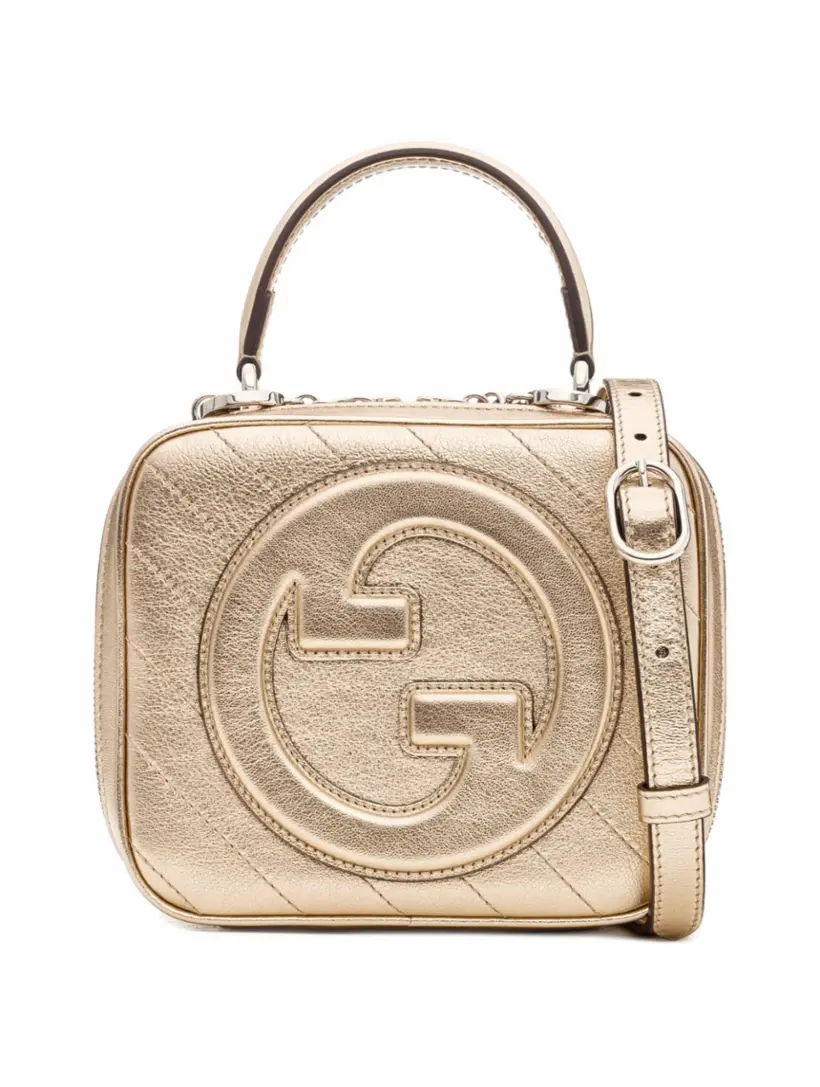 

Мини-сумка Gucci Blondie Gucci, золотистый