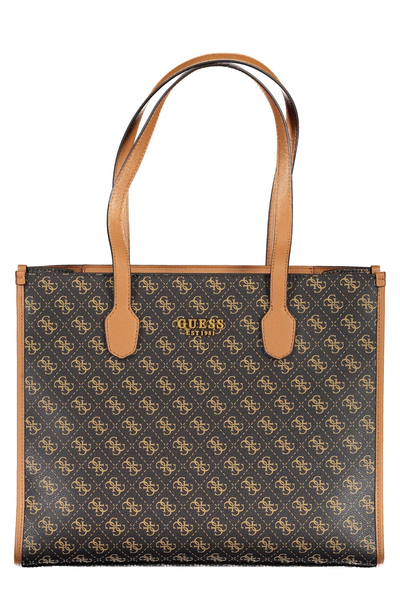

Коричневая женская сумка из полиуретана Guess Shoes
