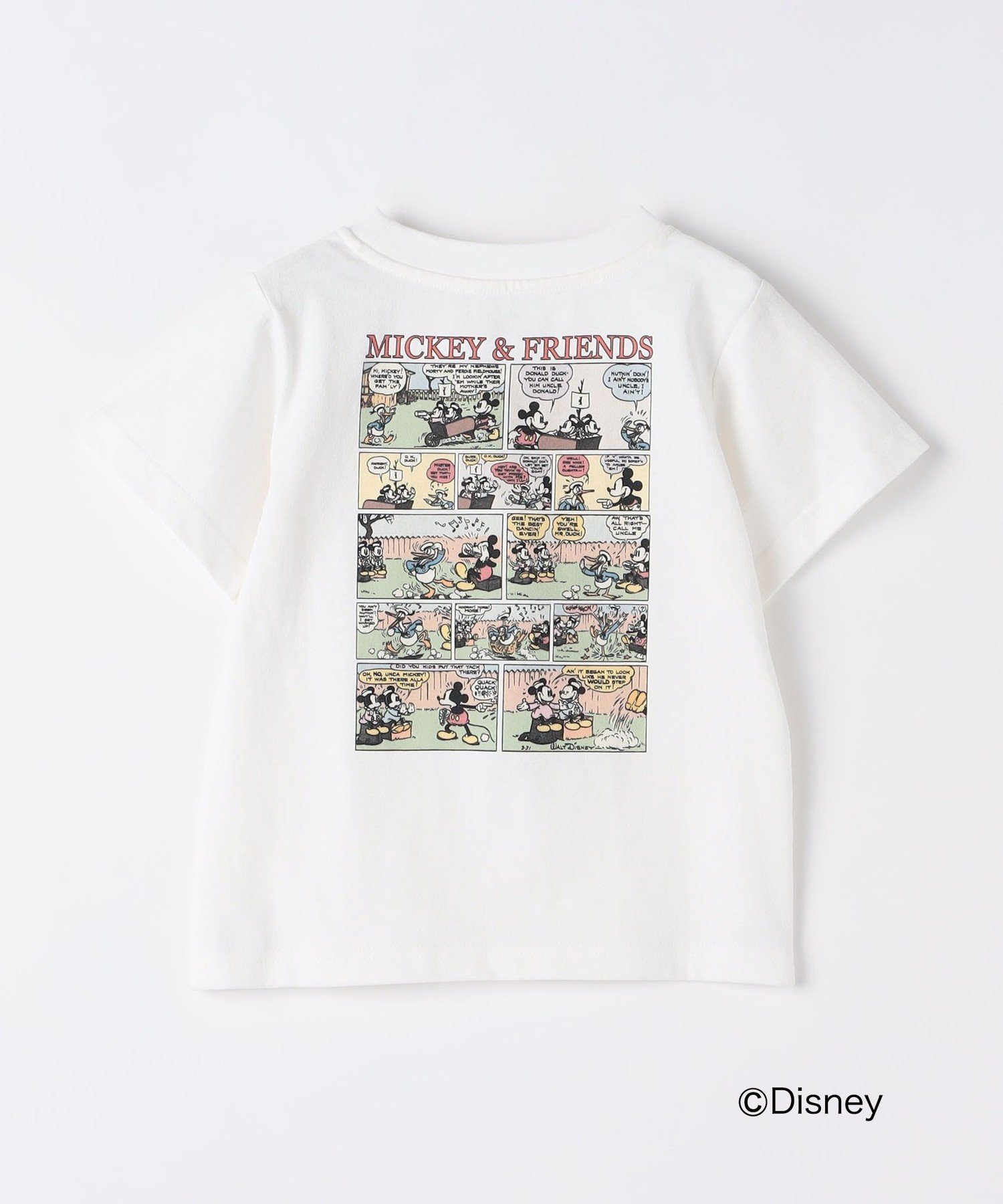 Цвета: 80~130 см / Футболка с принтом Микки Мауса SHIPS Colors, White