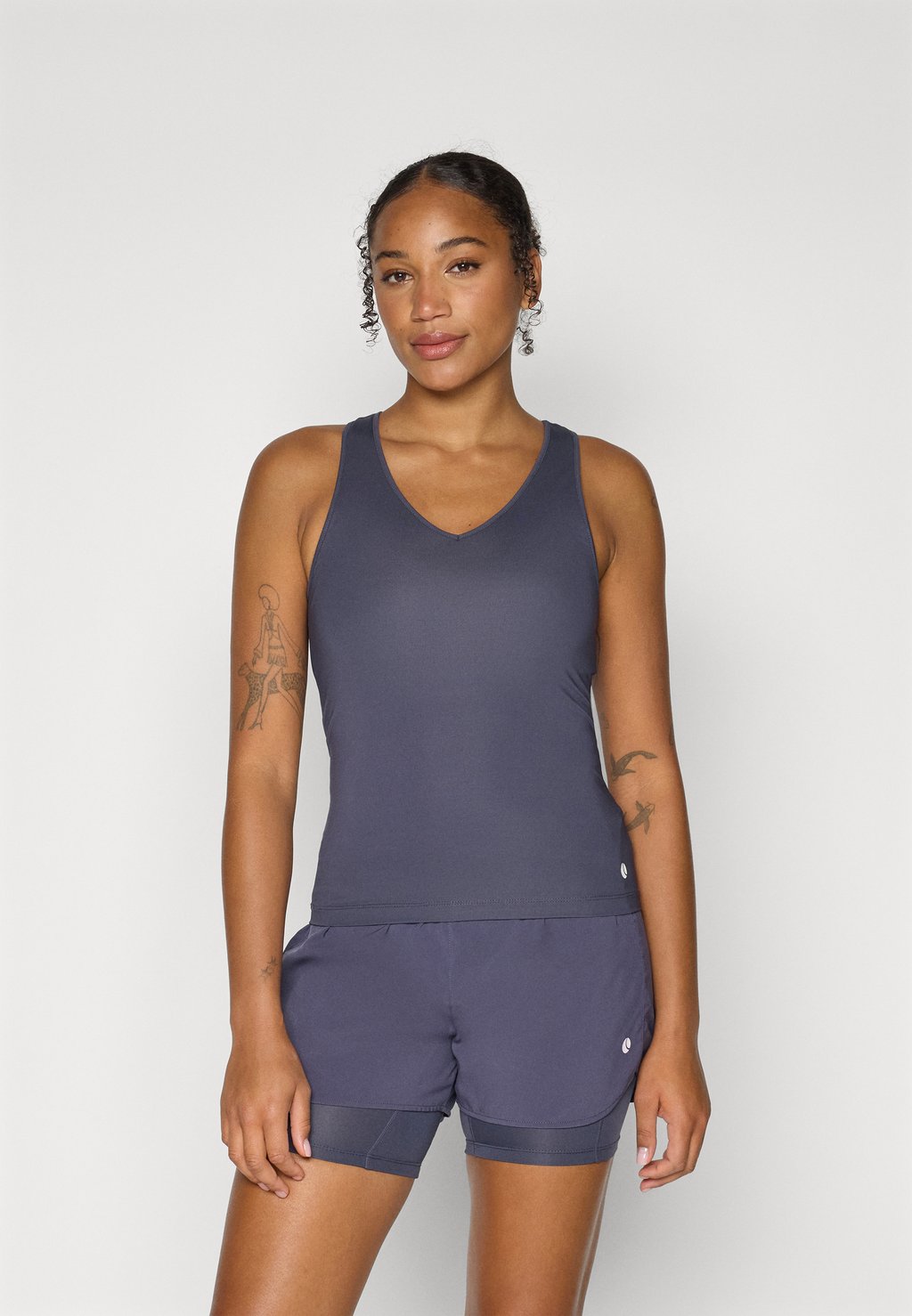 

Топ ACE V NECK TANK Björn Borg, сине-серый