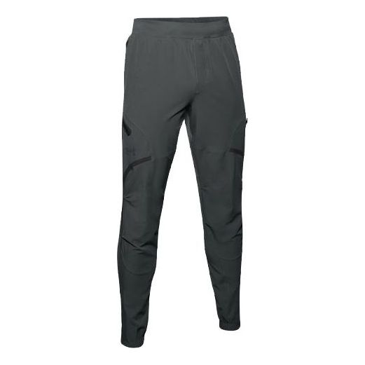 

Брюки project rock utility pants 'pitch grey' Under Armour, серый