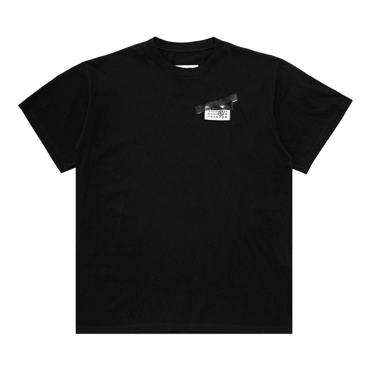

Футболка MM6 Maison Margiela Logo Tape T-Shirt, Black