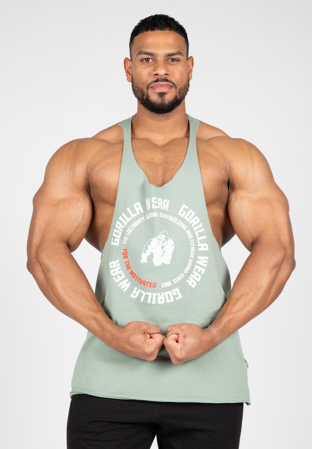 

Рубашка Gorilla Wear Melrose Stringer Grün, цвет Melrose Stringer - Grün