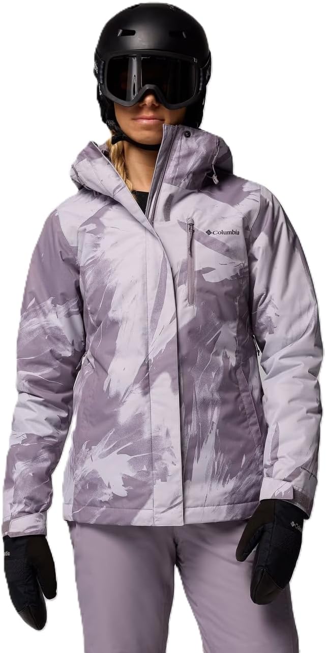 

Columbia женская куртка Whirlibird V Printed Interchange, Shale Purple Snowflight