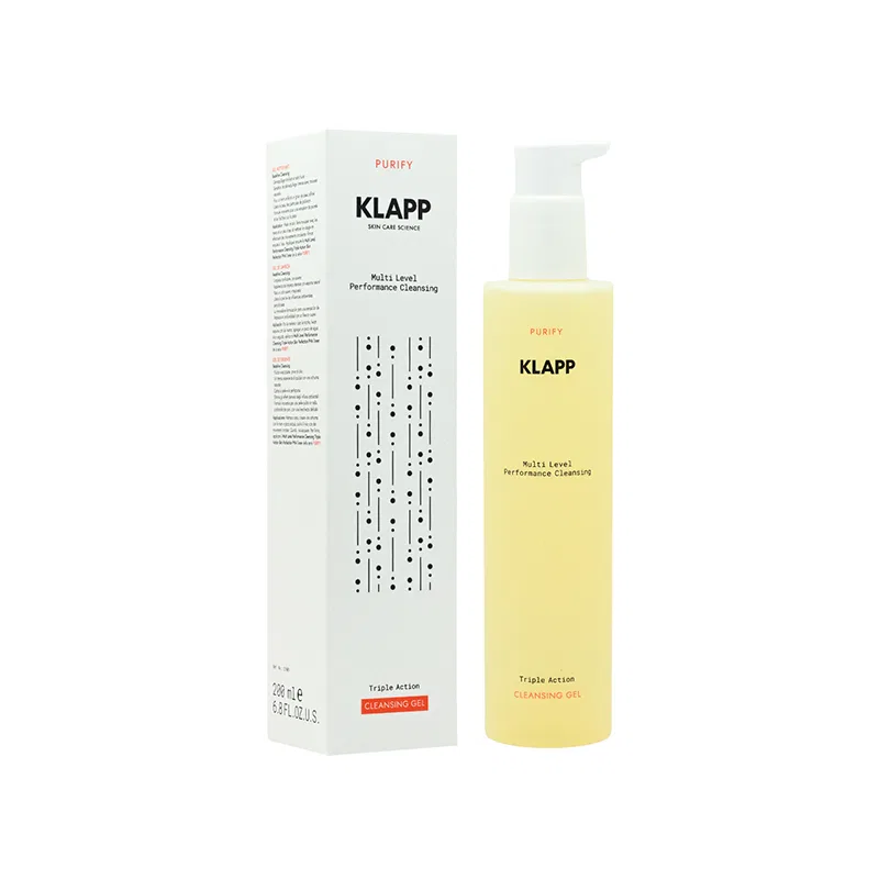 Очищающий гель KLAPP Vegan Triple Cleansing 200 мл