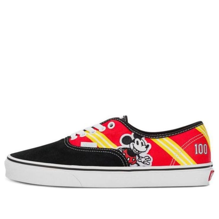 

Кроссовки Vans X Disney Authentic 100th Anniversary 'Black Multi', черный