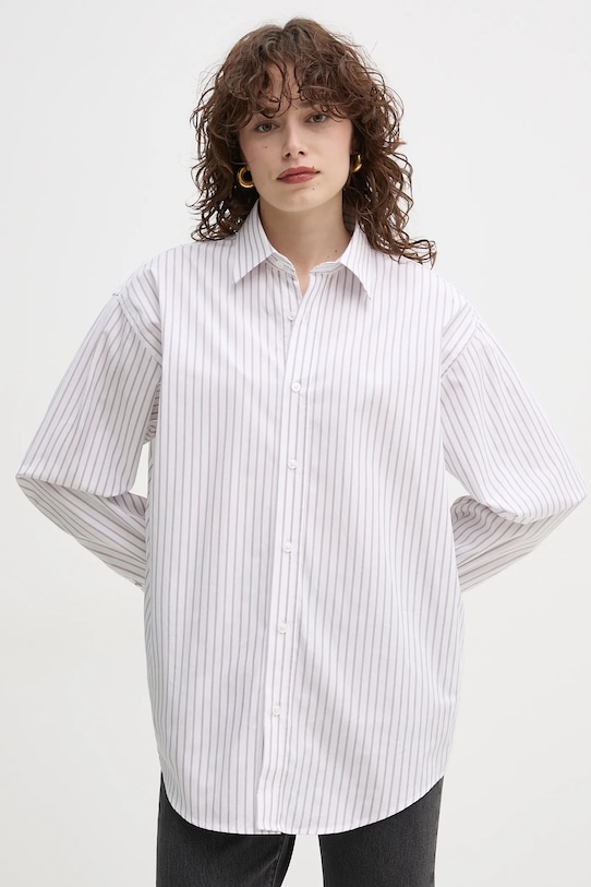

Хлопковая рубашка Filippa K, белый