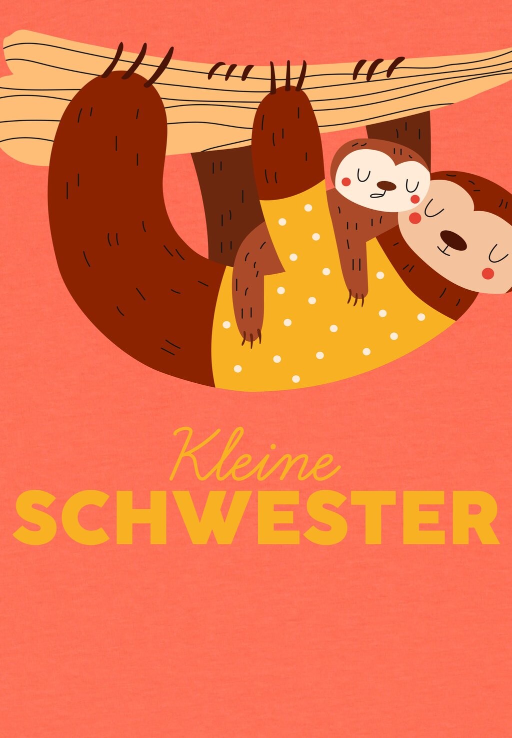 

Футболка с принтом FAULTIER KLEINE SCHWESTER watapparel, оранжевый