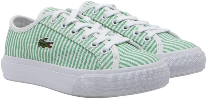 

Кроссовки Lacoste Unisex-Child Juniors' Backcourt, Dark Ginger Green/Navy Blue 2.0