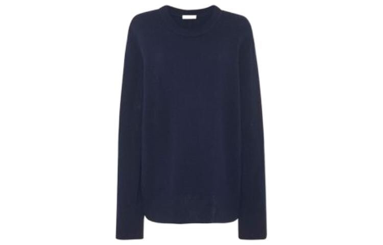 

Кашемировый свитер женский темно-синий The Row