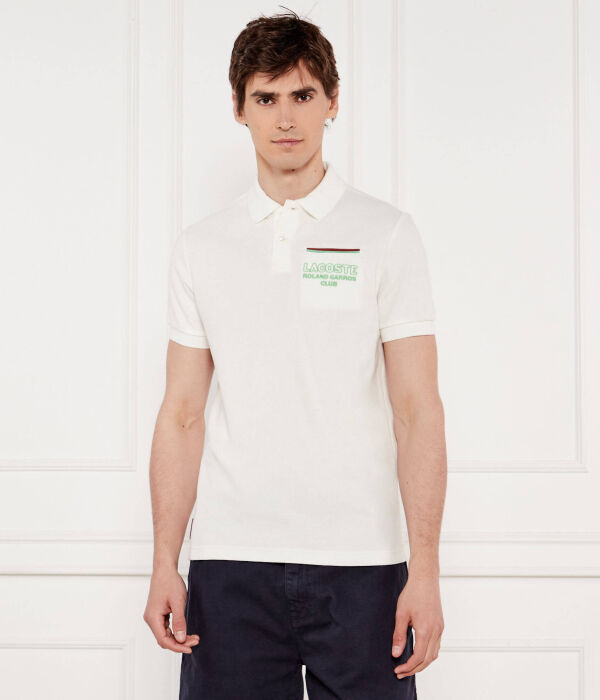 

Рубашка поло Regular fit Lacoste, экрю