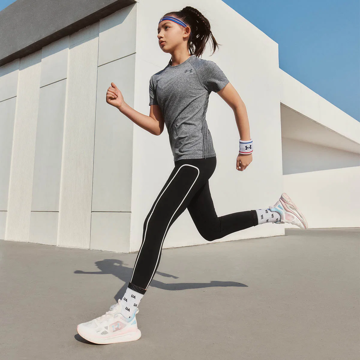 Футболка Quick Dry для подростков Under Armour, Black — фото 4