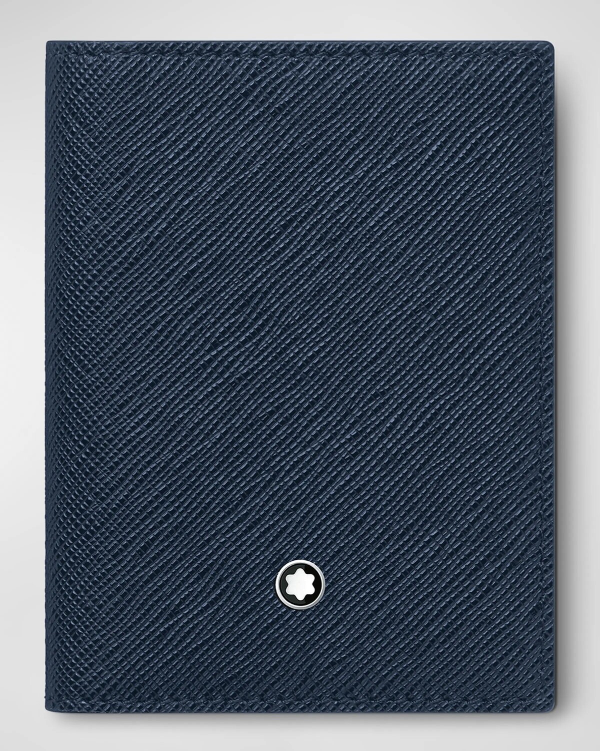 

Двойная визитница из сафьяновой кожи для мужчин Sartorial Montblanc, цвет Blue
