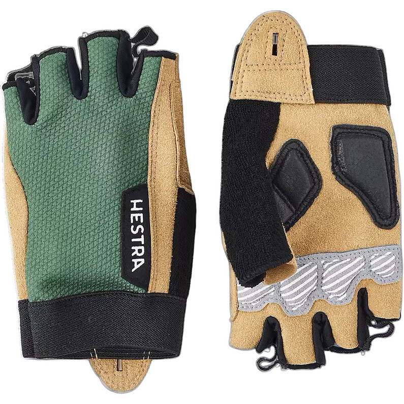 

Детские короткие перчатки Bike Guard Hestra, оливковый