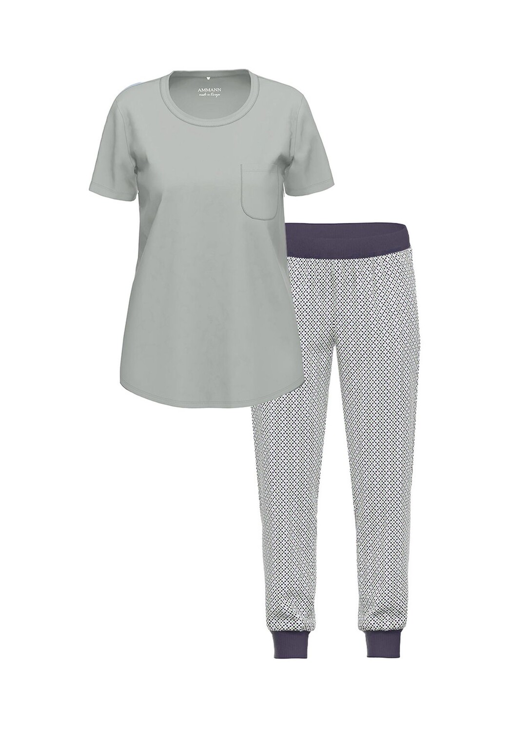 

Пижамы из органического хлопка AMMANN, цвет Shadow