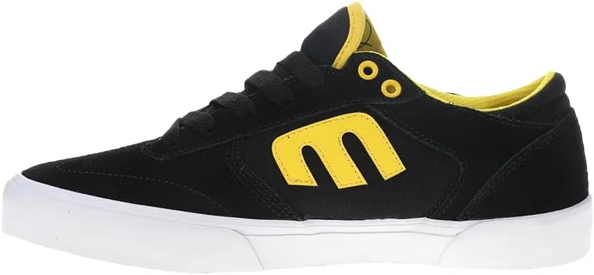 Мужские скейтбордистские кроссовки Etnies Windrow Vulc X Exposure, Black Yellow — фото 3