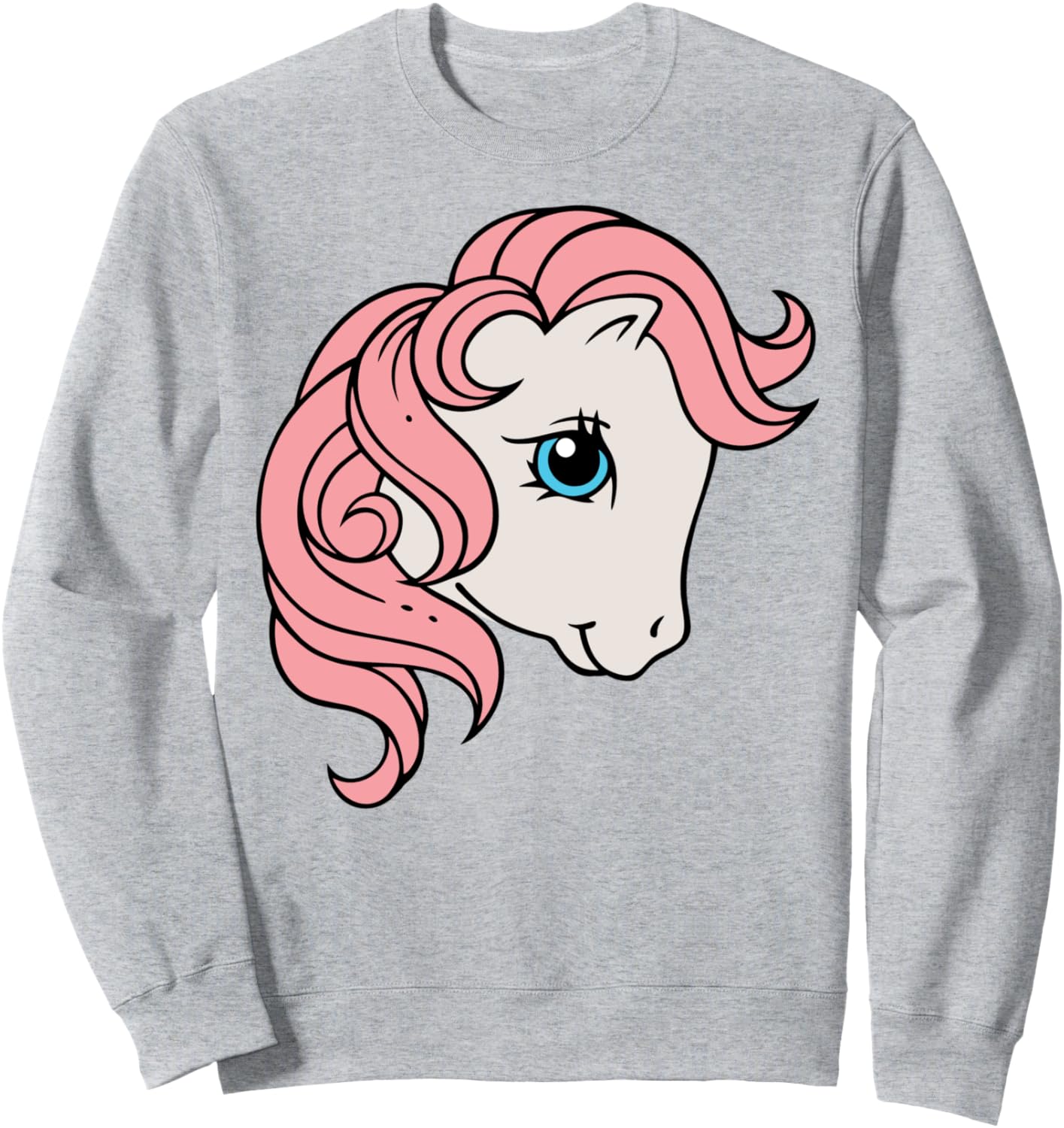 

Толстовка с изображением пони Сназзл Биг Фейс из мультфильма «Мой маленький пони» My Little Pony, серый