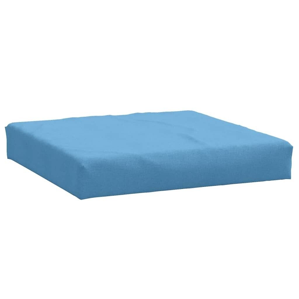 

Подушка vidaXL поддон меланж синий 60x60x10 см ткань