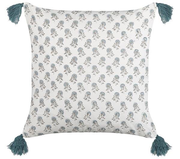 

Декоративная подушка Beliani CORNUS, 45x45x45 см цвет blau/grau/weiß