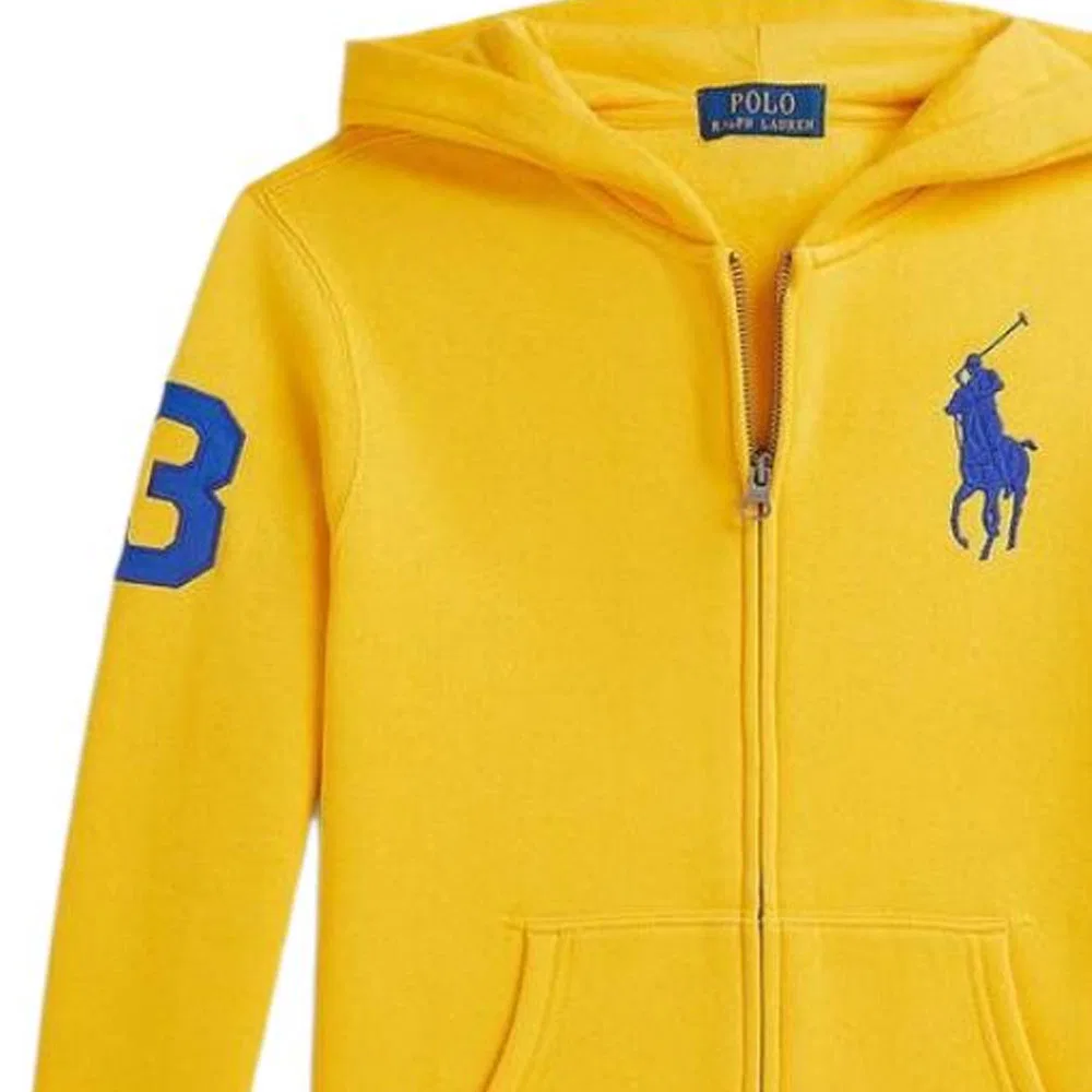 Свитшот Big Pony Classic Version Kids' Polo Ralph Lauren, Yellow — фото 4