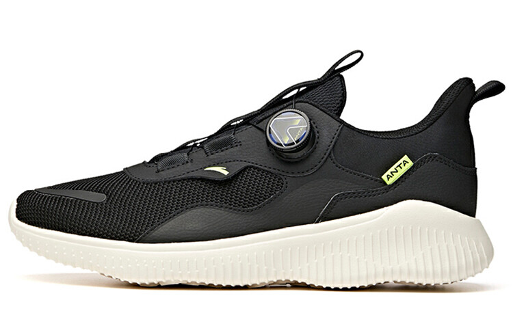 

Коллекция беговых кроссовок для бега для мужчин с низким верхом, черного/цвета слоновой кости Anta