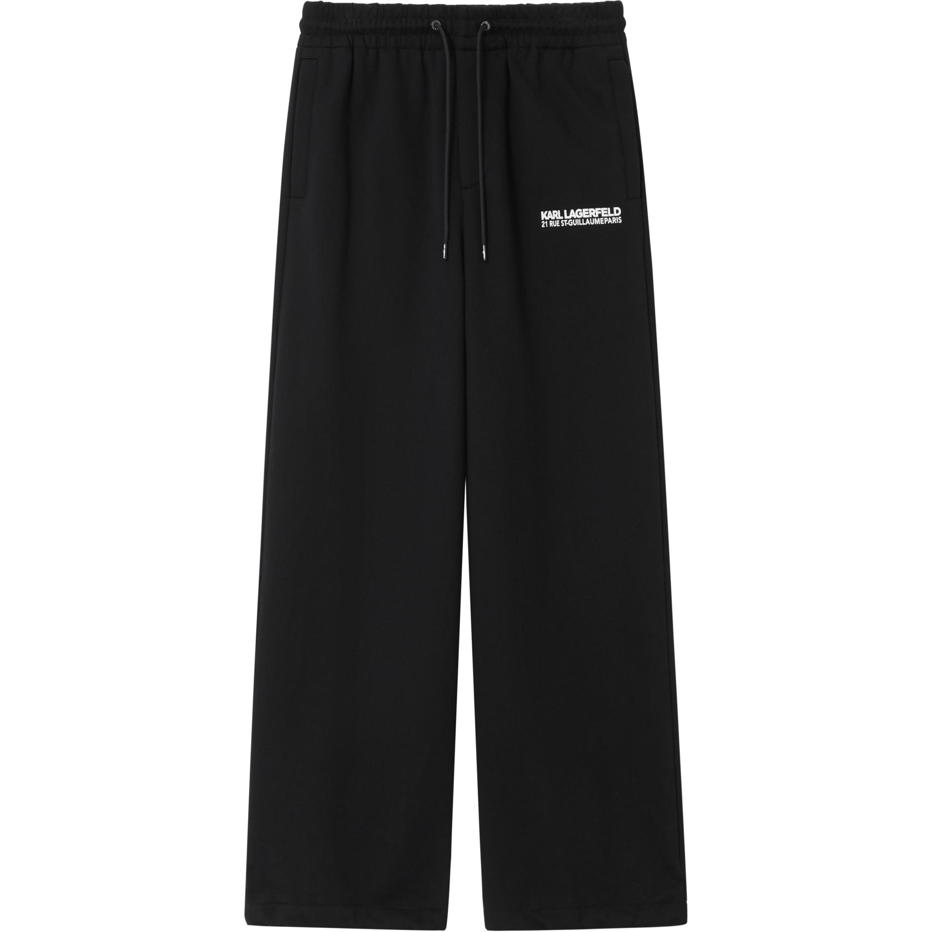 

KARL LAGERFELD / Karl Lagerfeld Jeans KARL LAGERFELD вязаные спортивные штаны мужские black