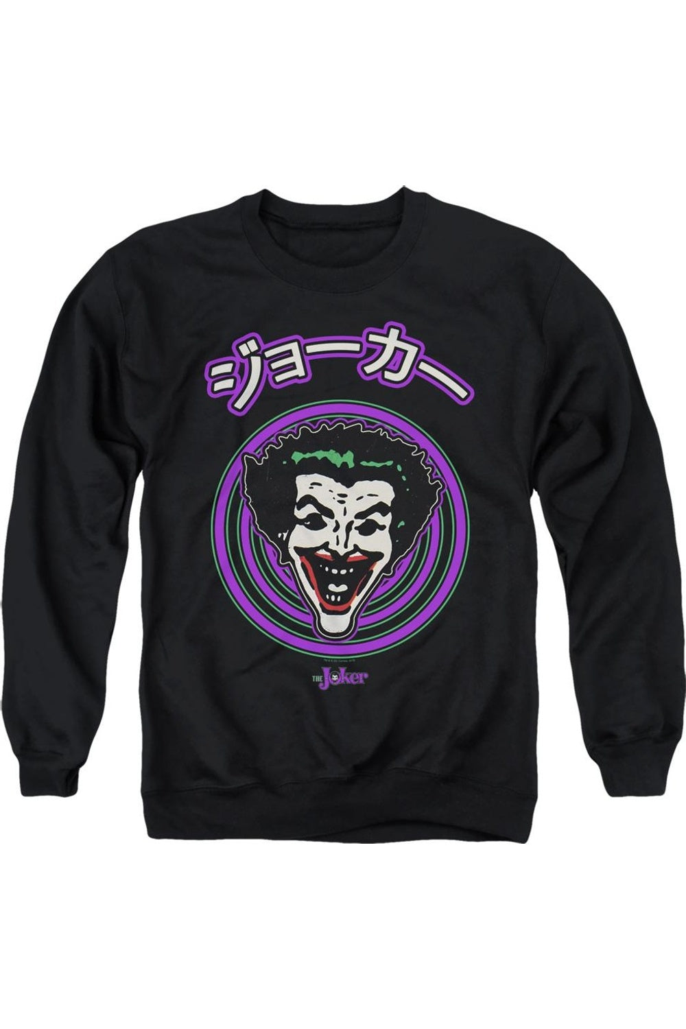 

Толстовка Batman Face Spiral для взрослых с круглым вырезом Gildan, черный