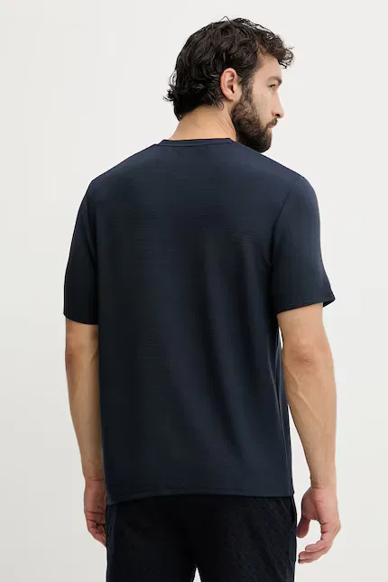 Футболка из модала Shirt BOSS, синий — фото 3