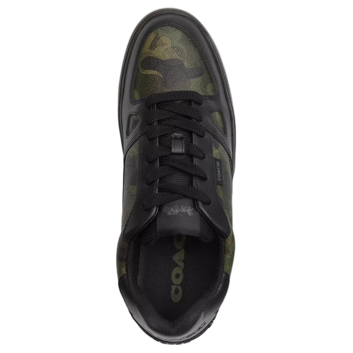 Кроссовки для скейтбординга Clip Court Low Top мужские черные COACH — фото 4