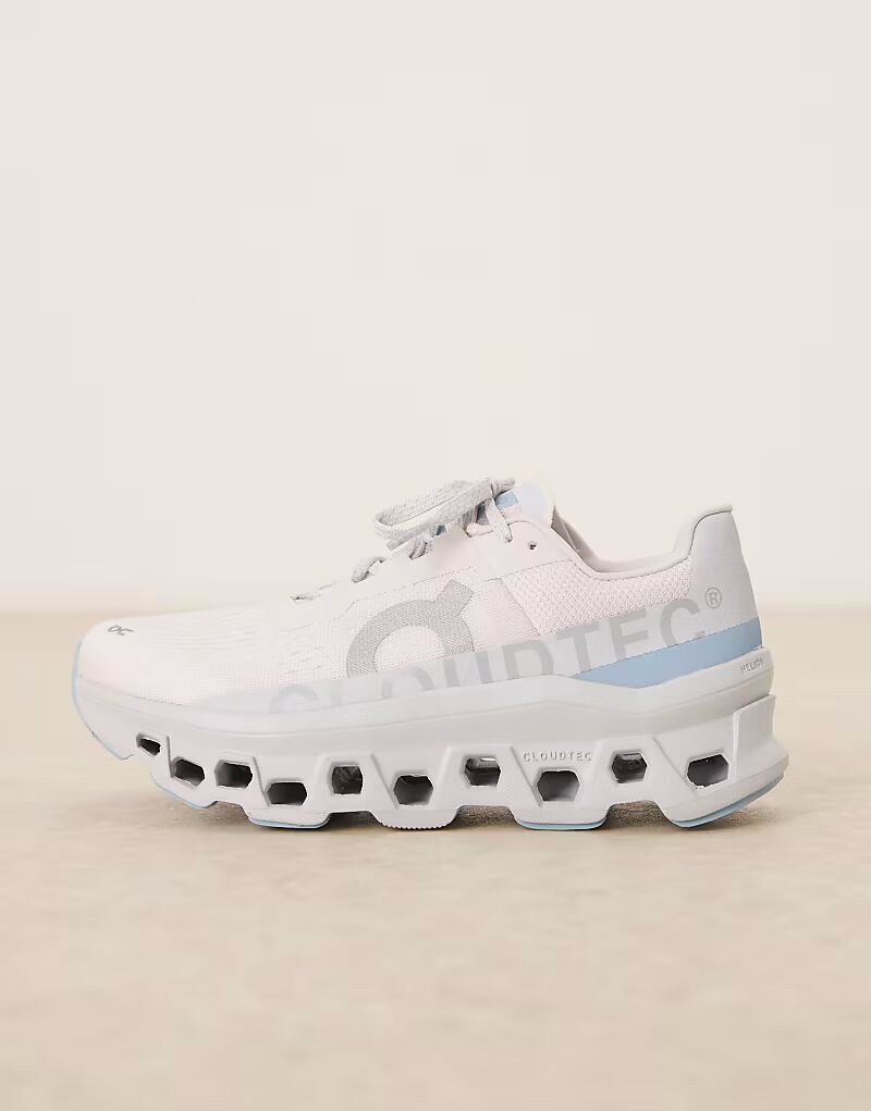 Кроссовки для бега ON Cloudmonster синего цвета On Running — фото 2