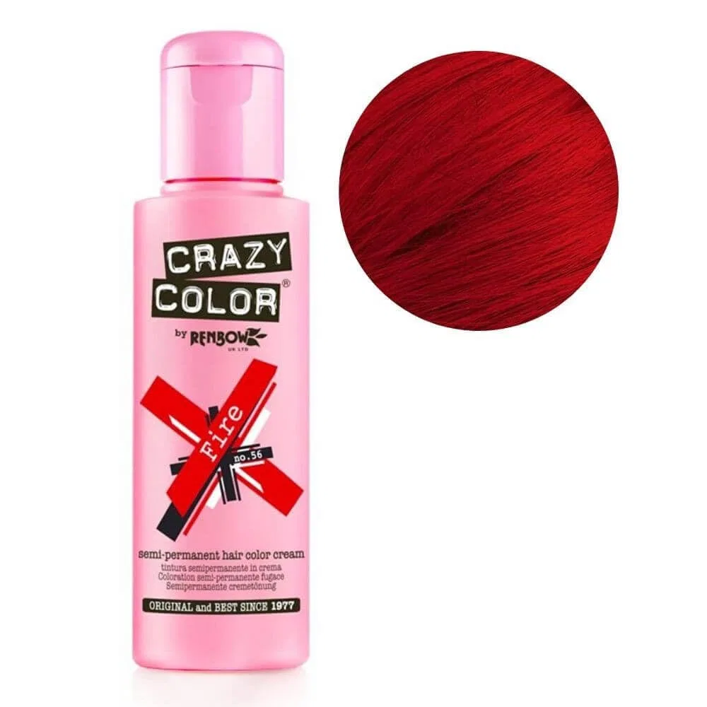 Прямой краситель Crazy Color Renbow, 100 мл Crazy Color, Fire