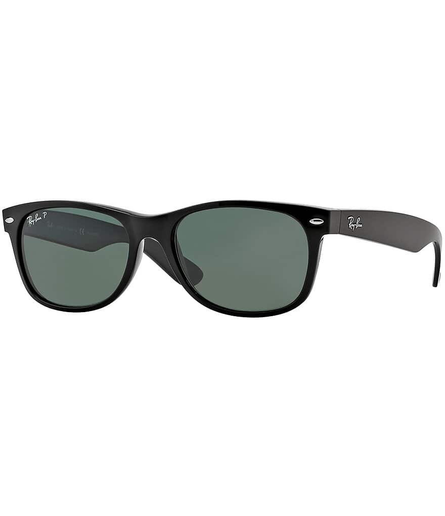 

Большие поляризованные солнцезащитные очки Ray-Ban унисекс Wayfarer, черный