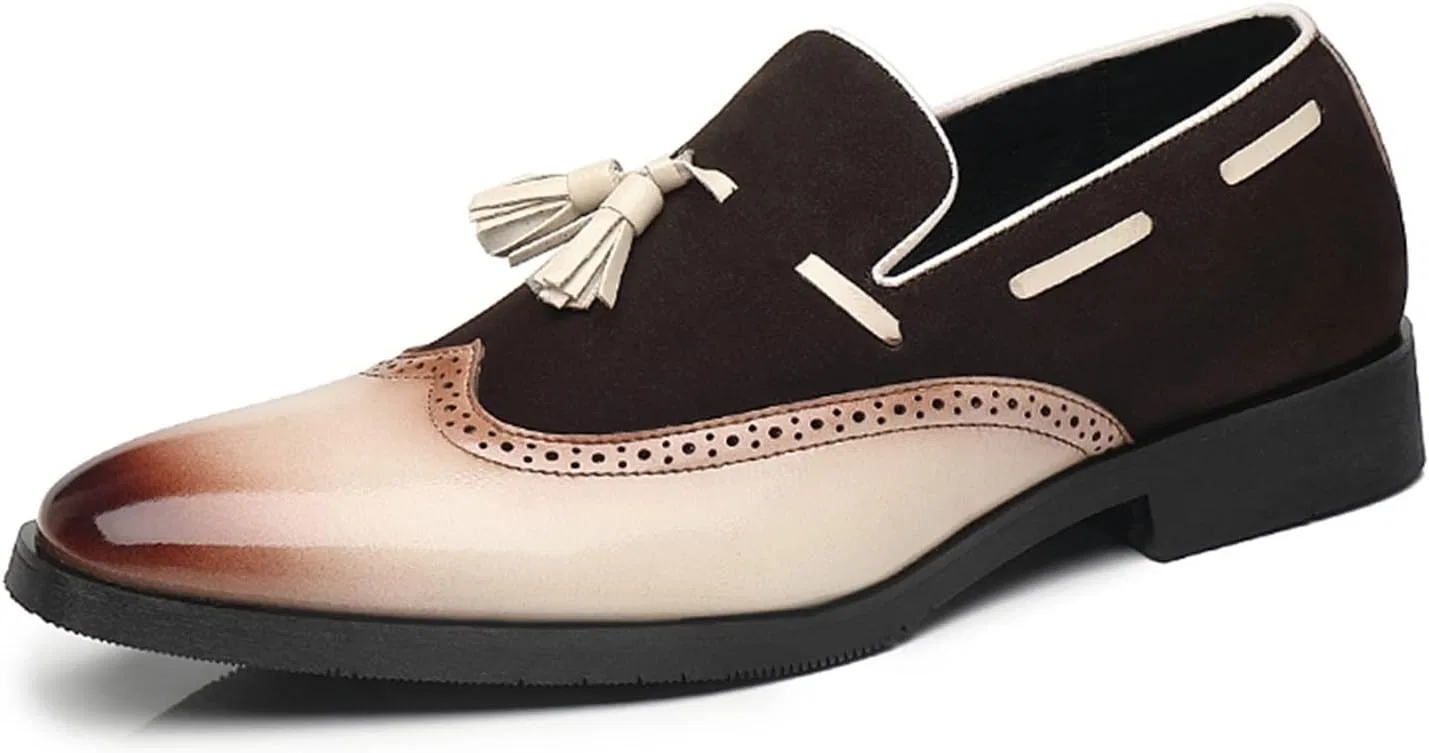 Туфли Herrenschuhe, Herren-Partyschuhe, Klassische Business-Schuhe, lässige Lederschuhe für Herren, Abendschuhe Generic, Schwarz — фото 3