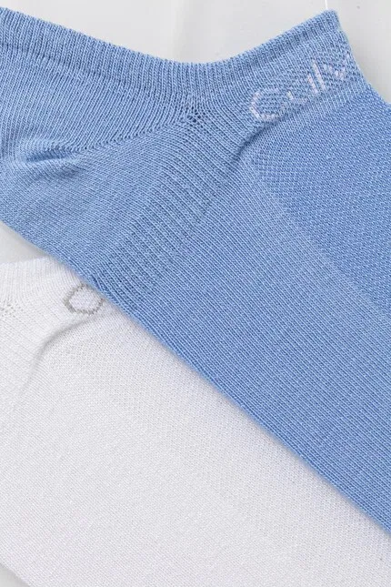 Носки 2 шт Calvin Klein, синий — фото 2
