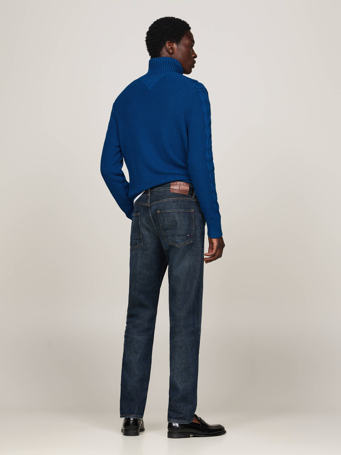 Джинсы Tommy Hilfiger Denton Regular Fit, темно-синий — фото 3