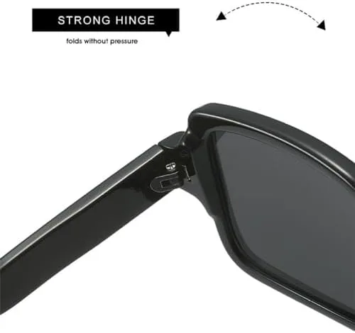 

Маленькие квадратные солнцезащитные очки для мужчин и женщин, дорожные солнцезащитные очки в винтажном ретро-стиле с защитой от УФ-излучения UV400 MTZJH, Gray