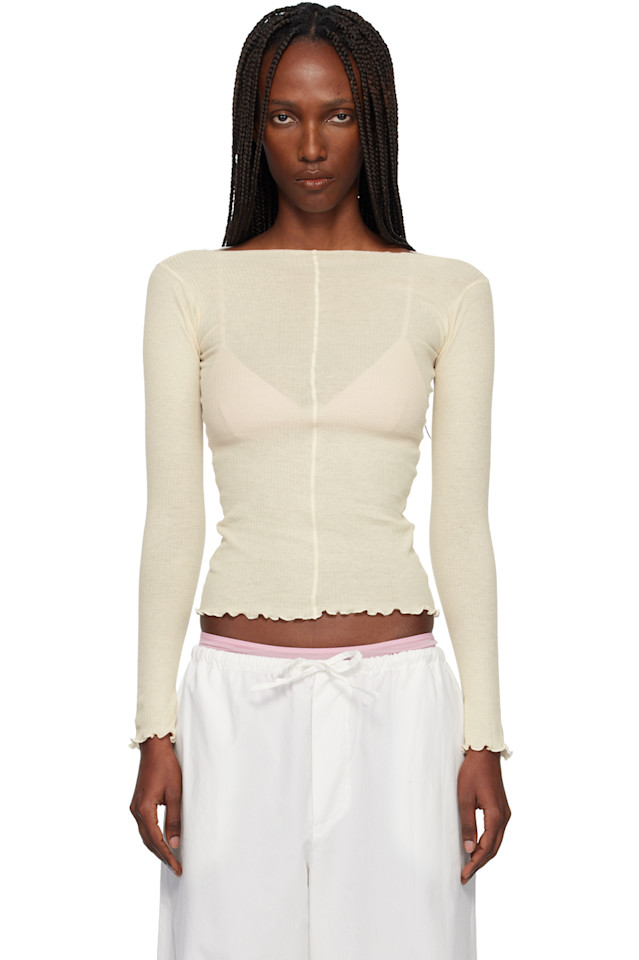 

Baserange Футболка с длинным рукавом Off-White Pama