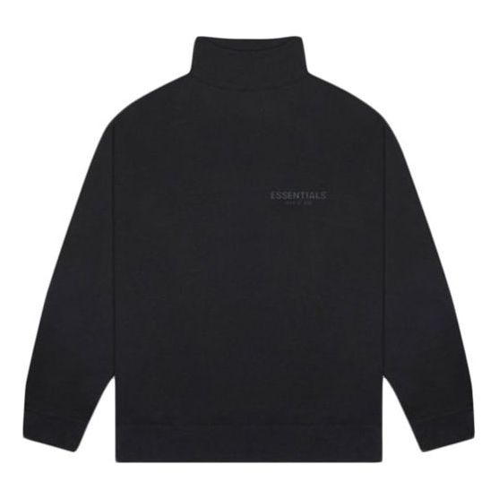 

Спортивная толстовка Fear of God Essentials FW20 Mock Neck Sweatshirt 'Black' FOG-FW20-331, черный