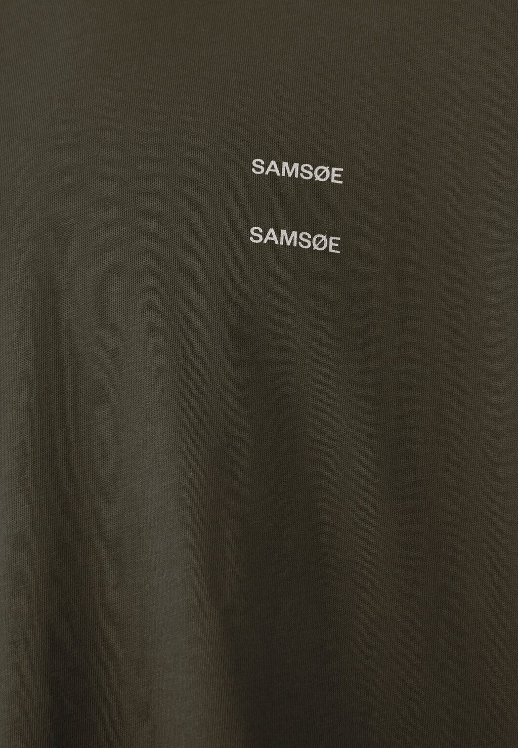 

Базовая футболка JOEL Samsøe Samsøe, темно-зеленый