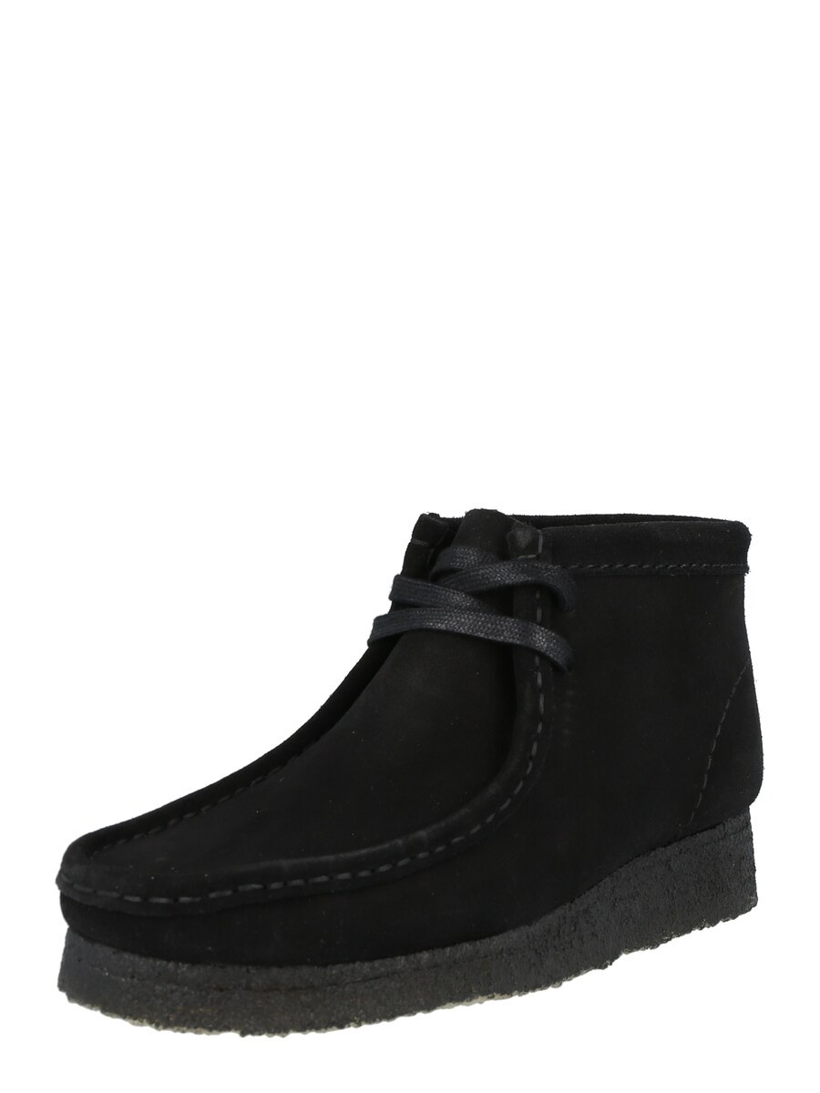 Ботильоны на шнуровке Clarks Originals Lace-Up Ankle Boots Wallabee, черный