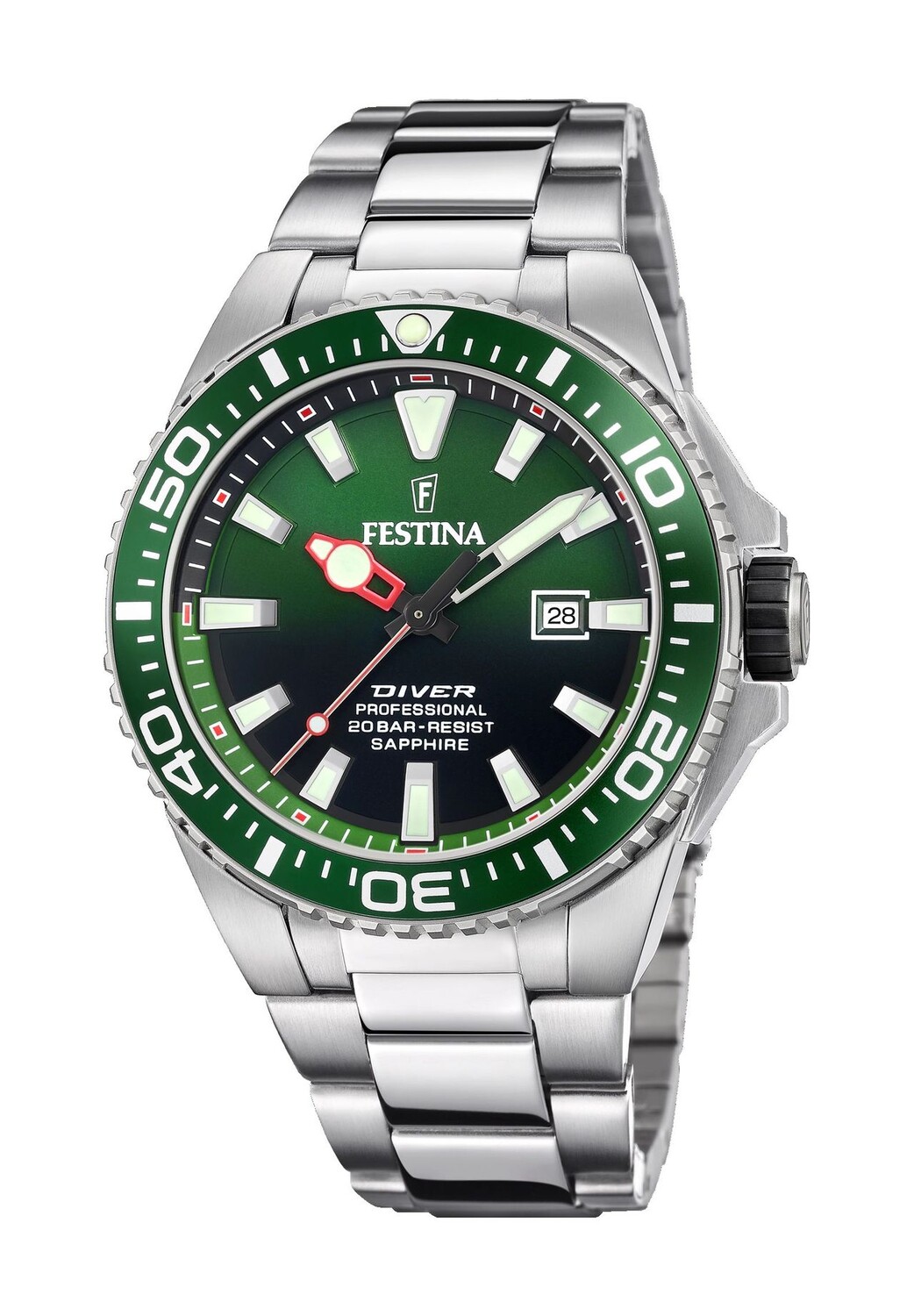 

Мужские часы F20663 FESTINA, зеленый