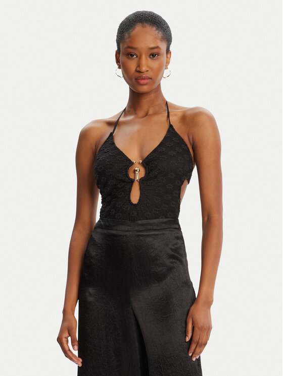 

Боди Rosala Halter Lace 59940TB Bardot, чёрный