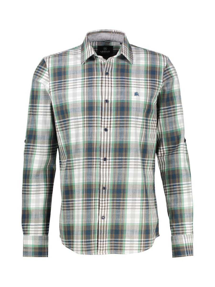 

Рубашка на пуговицах классического кроя LERROS, Olive