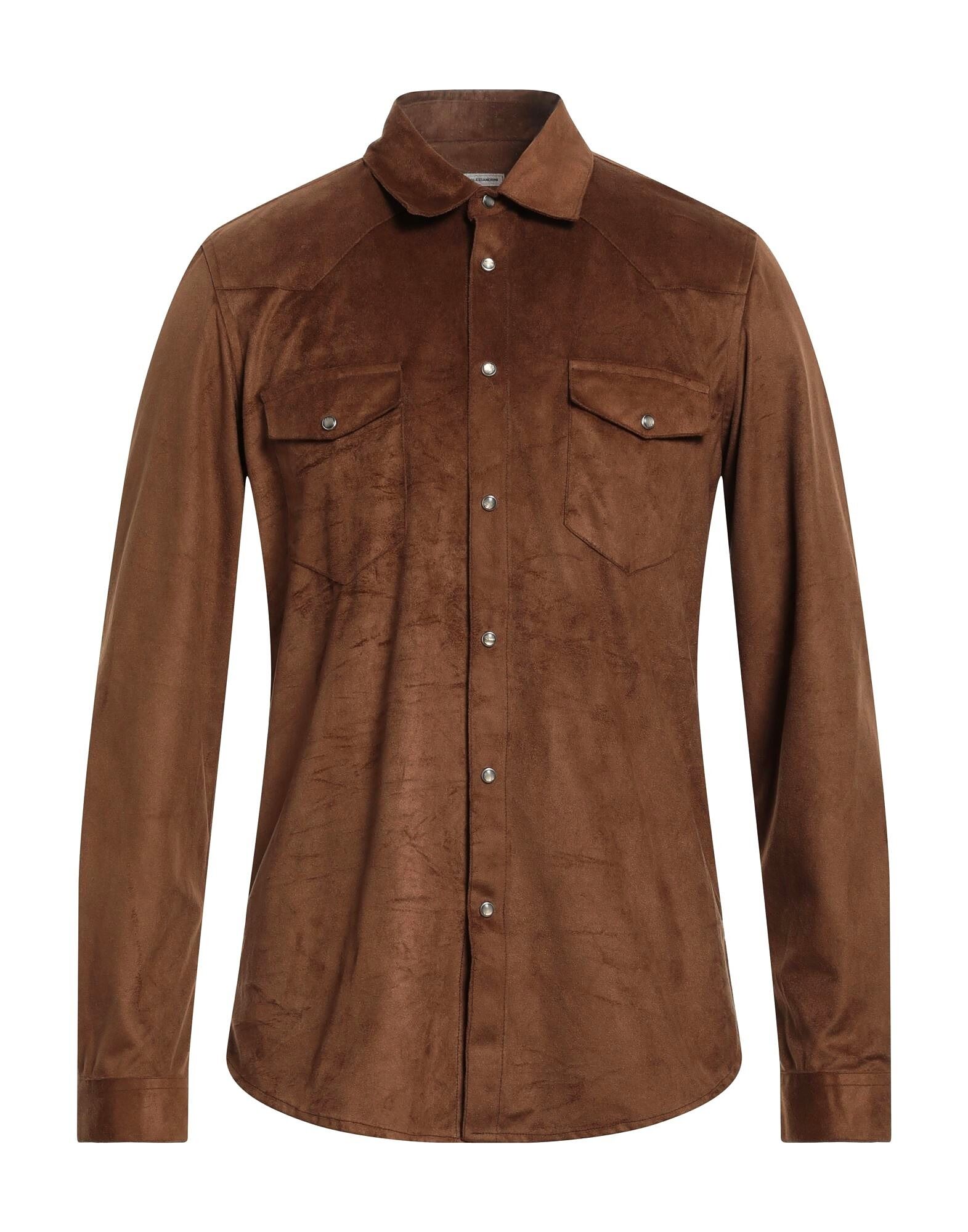 

Рубашка Daniele Alessandrini, коричневый