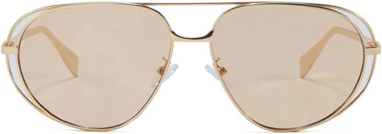 

Винтажные металлические овальные солнцезащитные очки, модные мужские и женские солнцезащитные очки, популярный дизайн, защита от ультрафиолета UV400 mincl, C3