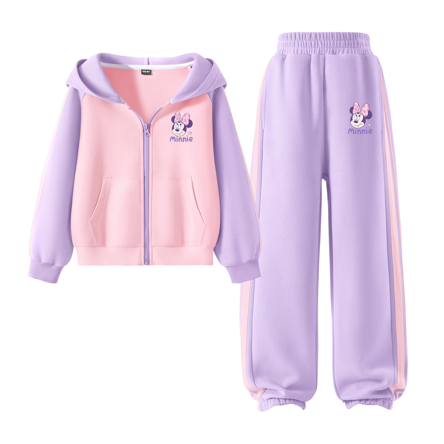 

Детская повседневная спортивная одежда Disney, светло-фиолетовый