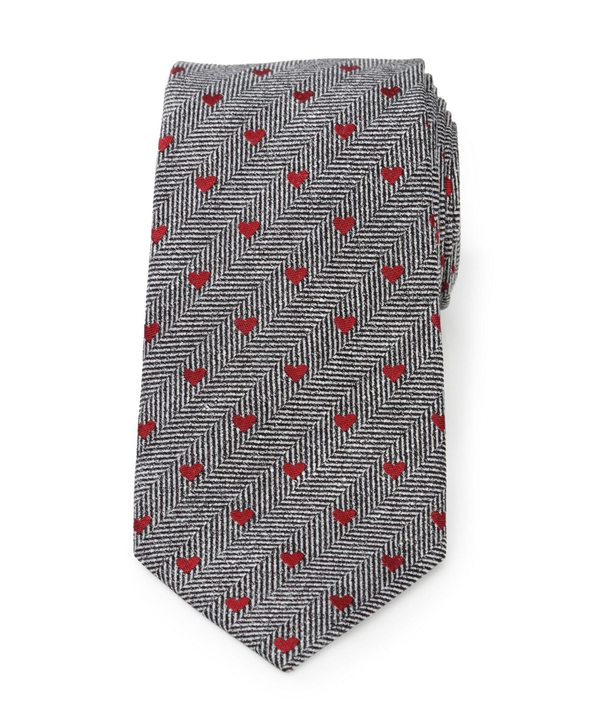 

Мужской галстук-сердечко с узором «елочка» Cufflinks Inc.